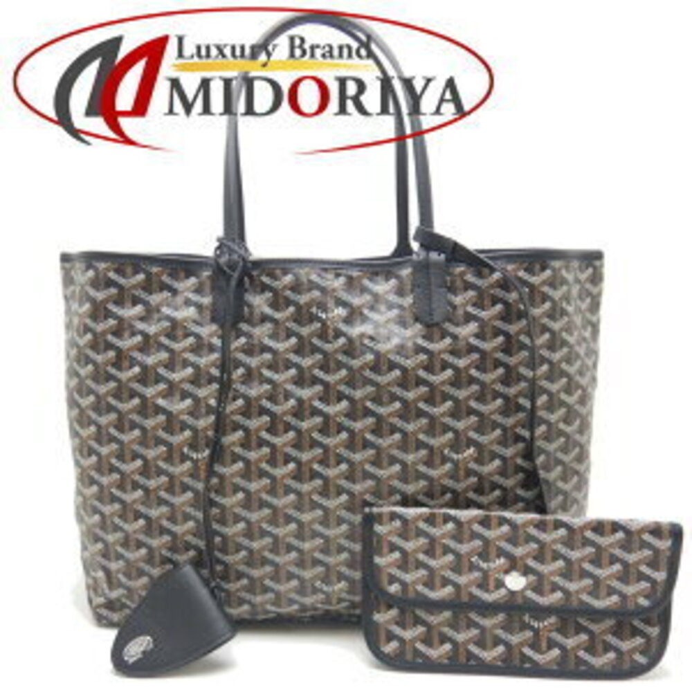 GOYARD Saint Louis AMALOUIS Tote Bag Jubiloche Calfskin Black